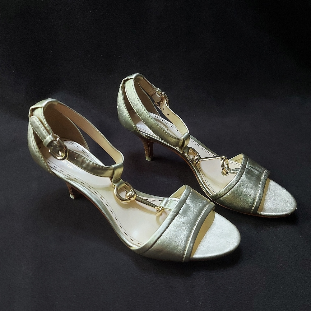 Coach Heeled Sandals Women's Size 8 B